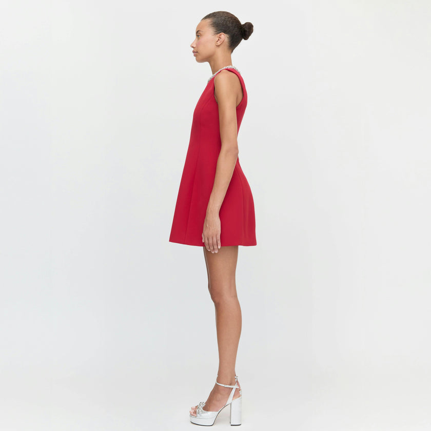 The Parker Dress - Cherry