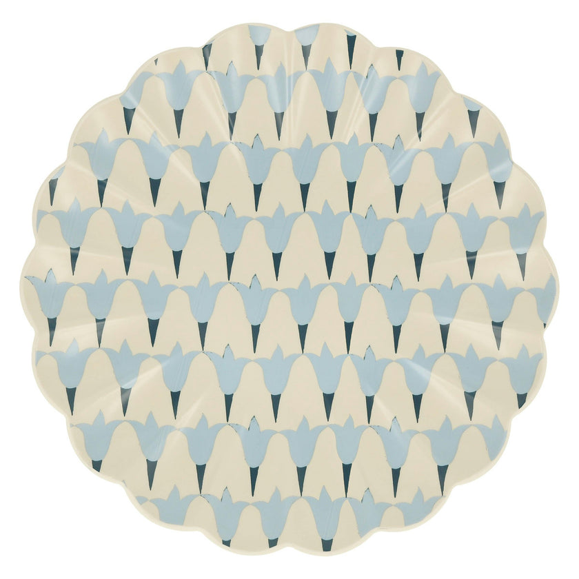 Meri Meri x Molly Mahon Patterned Reusable Large Plates