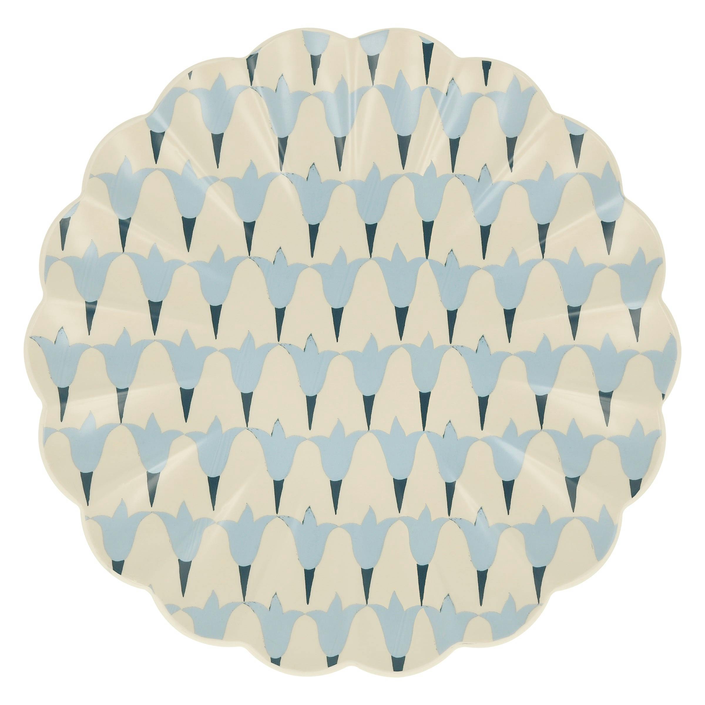 Meri Meri x Molly Mahon Patterned Reusable Large Plates