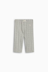 TNS Logo Baby Legging Mid Grey Melange