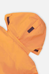 Two Piece Teknik Snowsuit Bright Orange Grey And Taupe