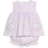 Applique Pocket Diaper Set - Sea Shells