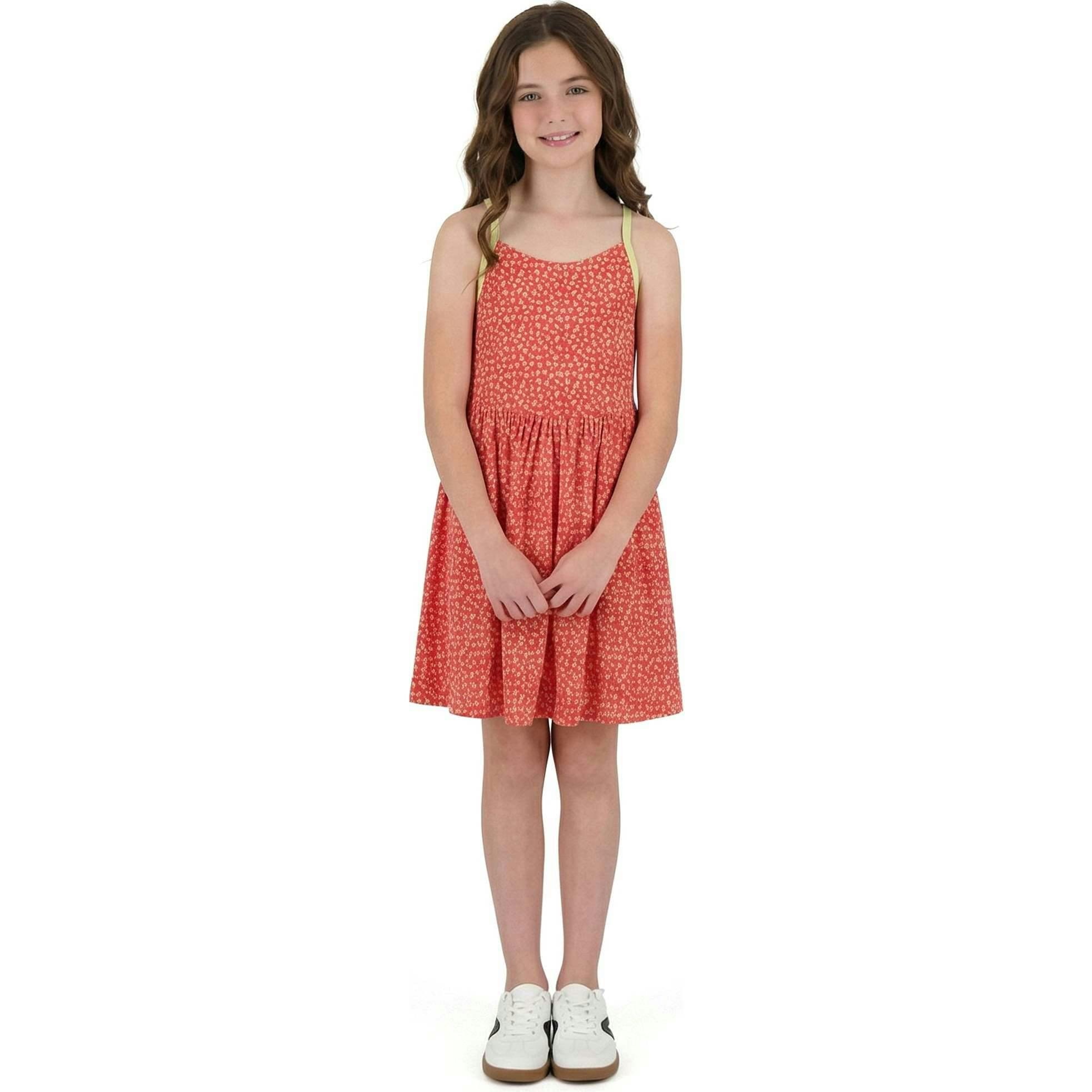 Tween Girls Knit Skort Dress | Floral Print