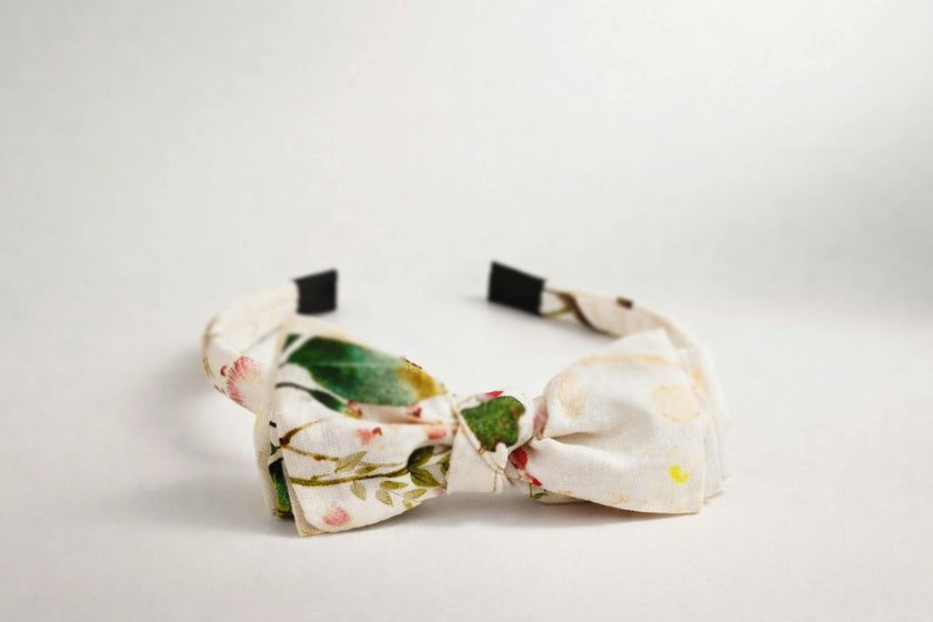 Three Little Bows Headband | Orchard Bloom