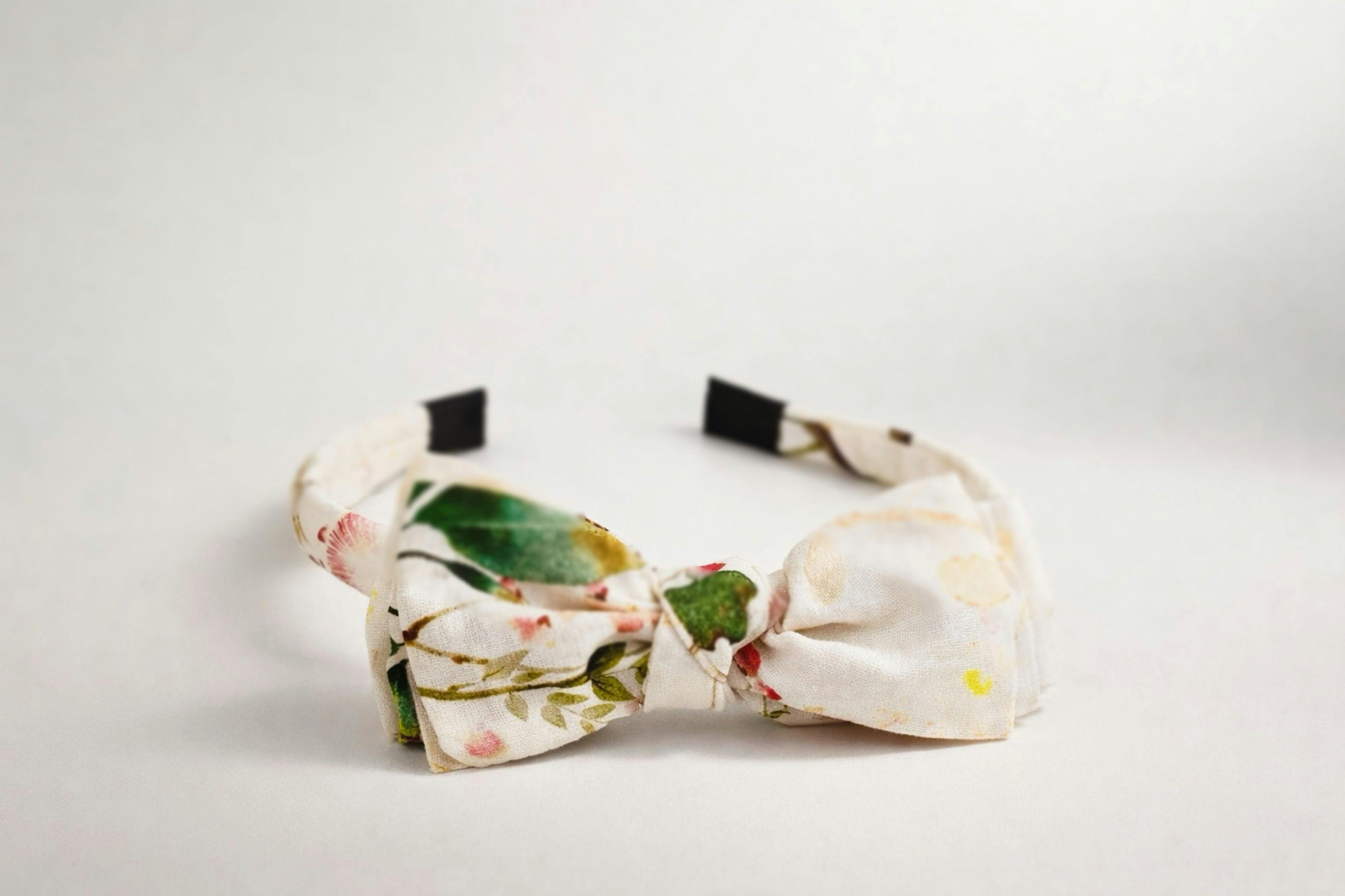 Three Little Bows Headband | Orchard Bloom