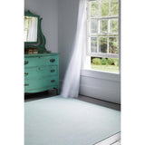 Mini Basketweave Floor Mat, Blue
