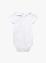 Baby Short-Sleeved Katie Anglaise Bodysuit