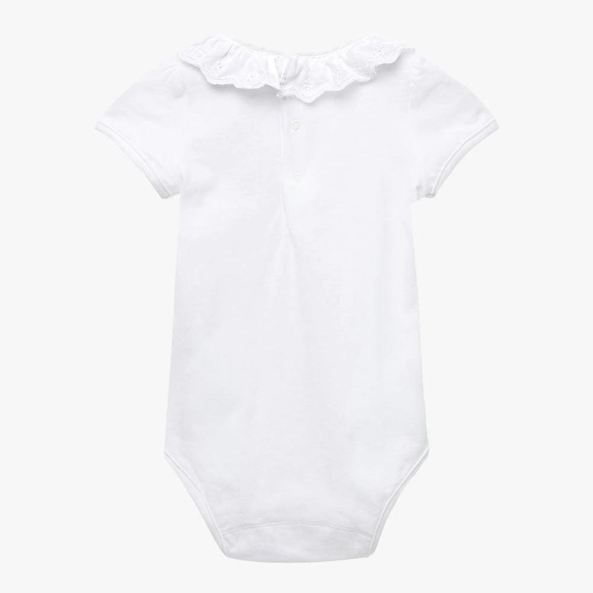Baby Short-Sleeved Katie Anglaise Bodysuit
