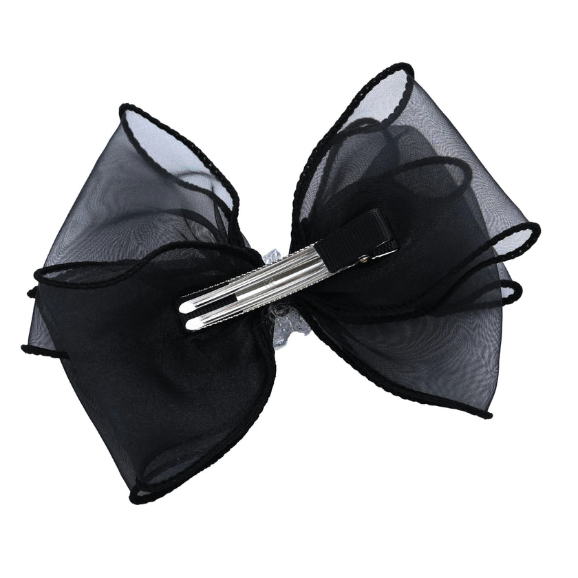 Multicolor Crystal Accent Bow Set