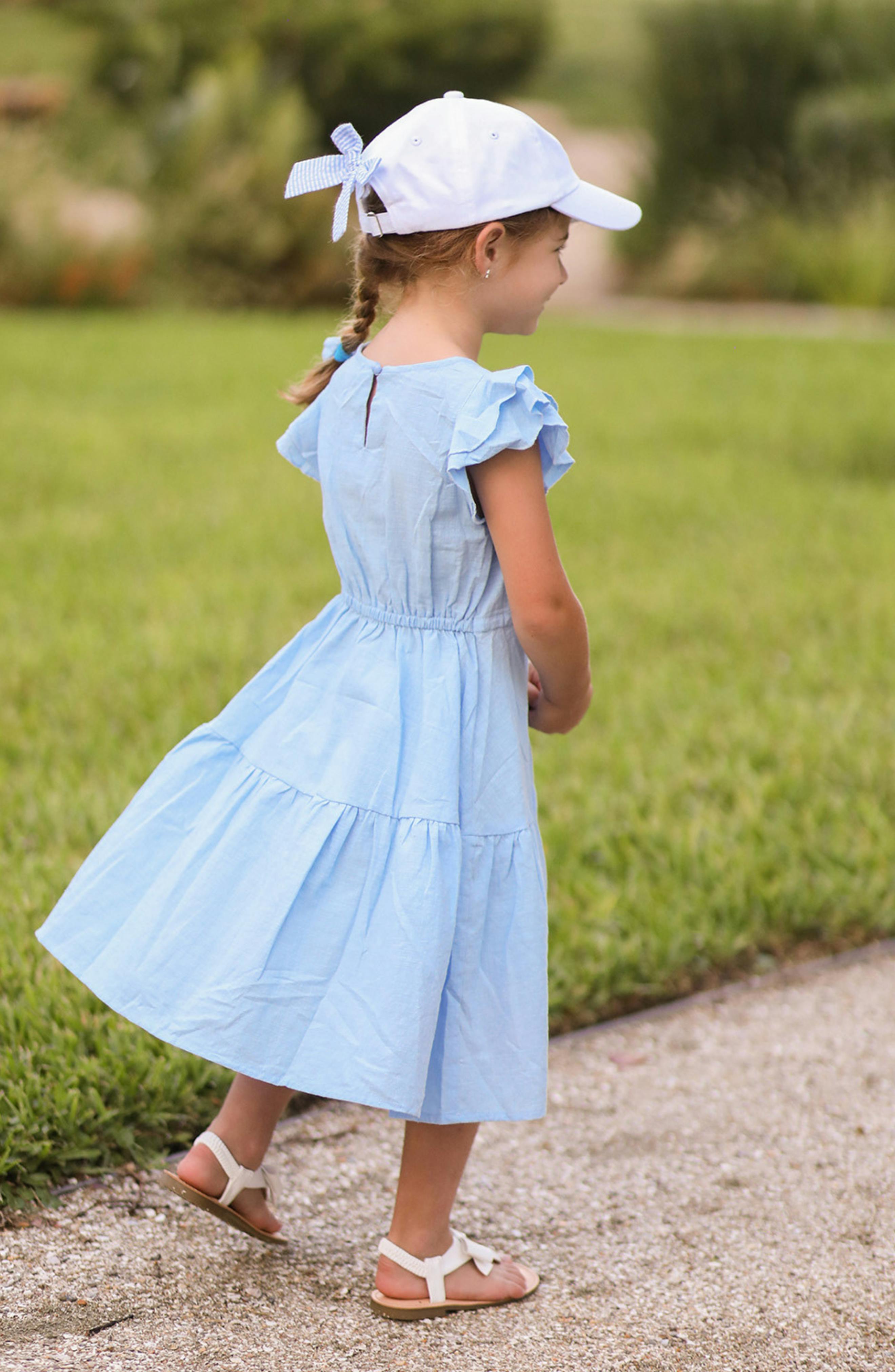 Flower Girl Bow Baseball Hat - Baby/Toddler & Youth