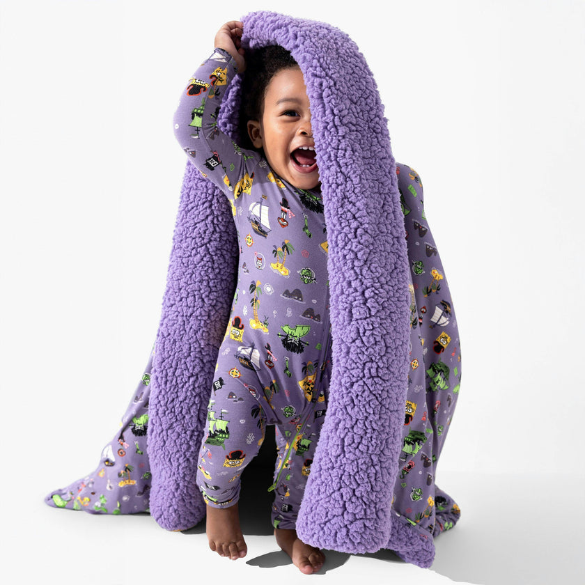 SpongeBob SquarePants: Flying Dutchman Bamboo Sherpa Blanket