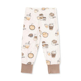Love You A Latte - Short Sleeve Loungewear Set