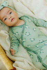 Newborn Knotted Gown - Wade