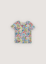 TNS Rib Baby Tee Verbena Print