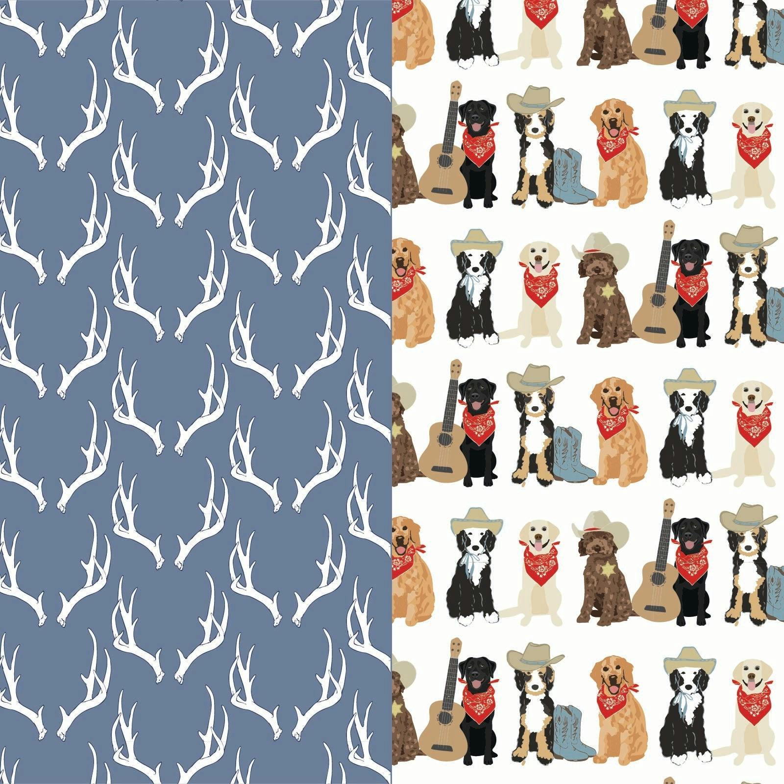 James Boys' Underwear Set - Rustic Antlers/Western Pups