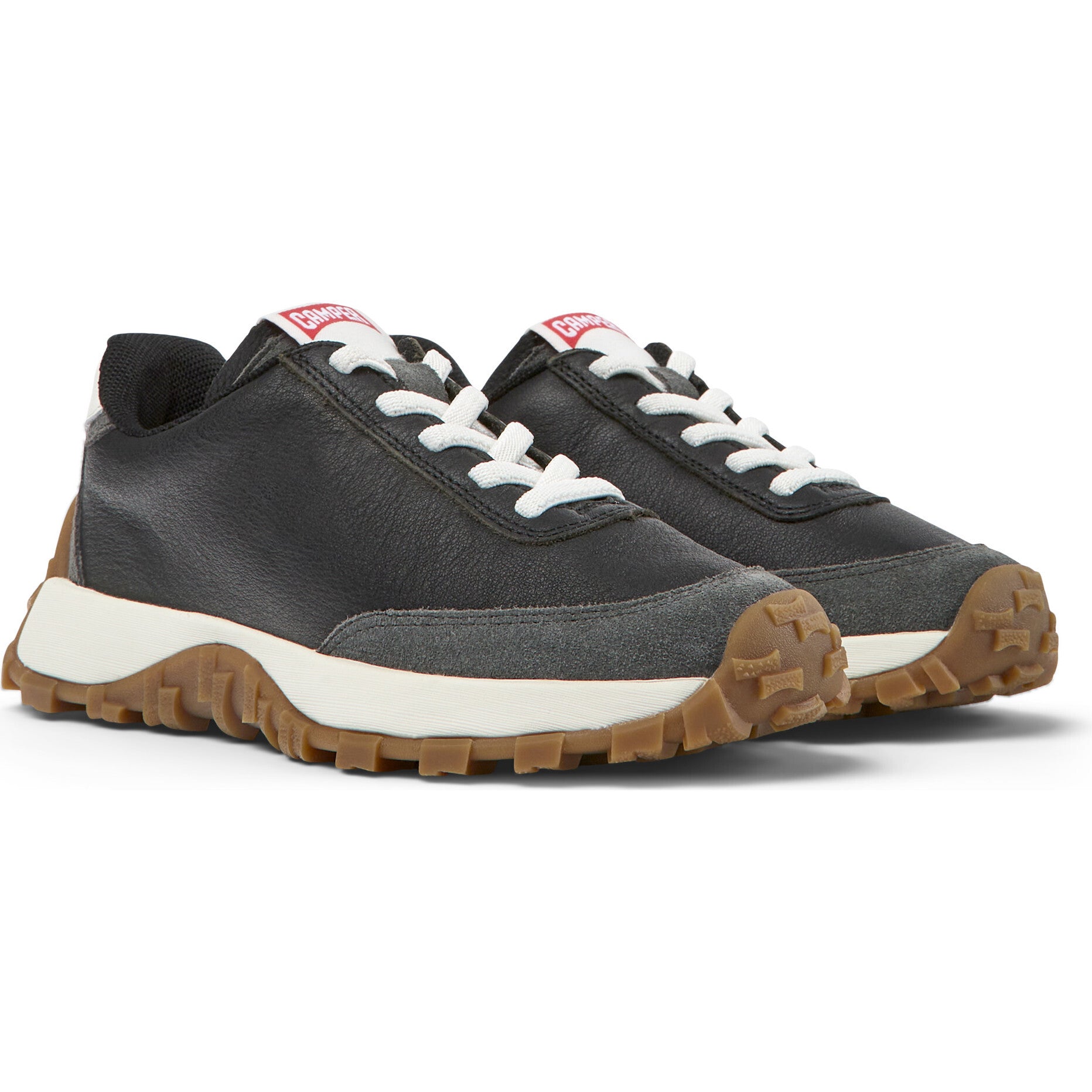 Drift Trail Lace Leather Nubuck Sneakers