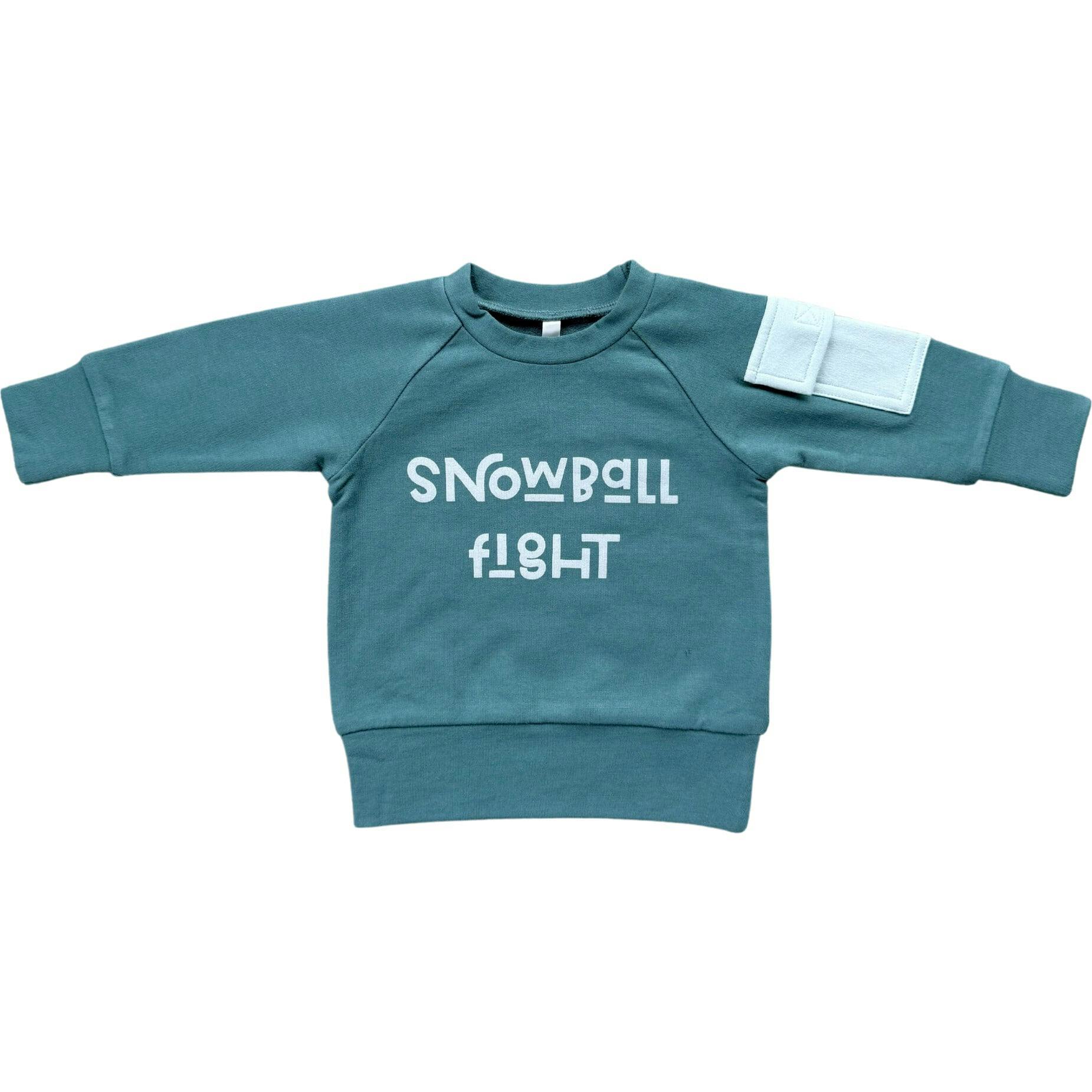Boy's Raglan Sweatshirt Patches