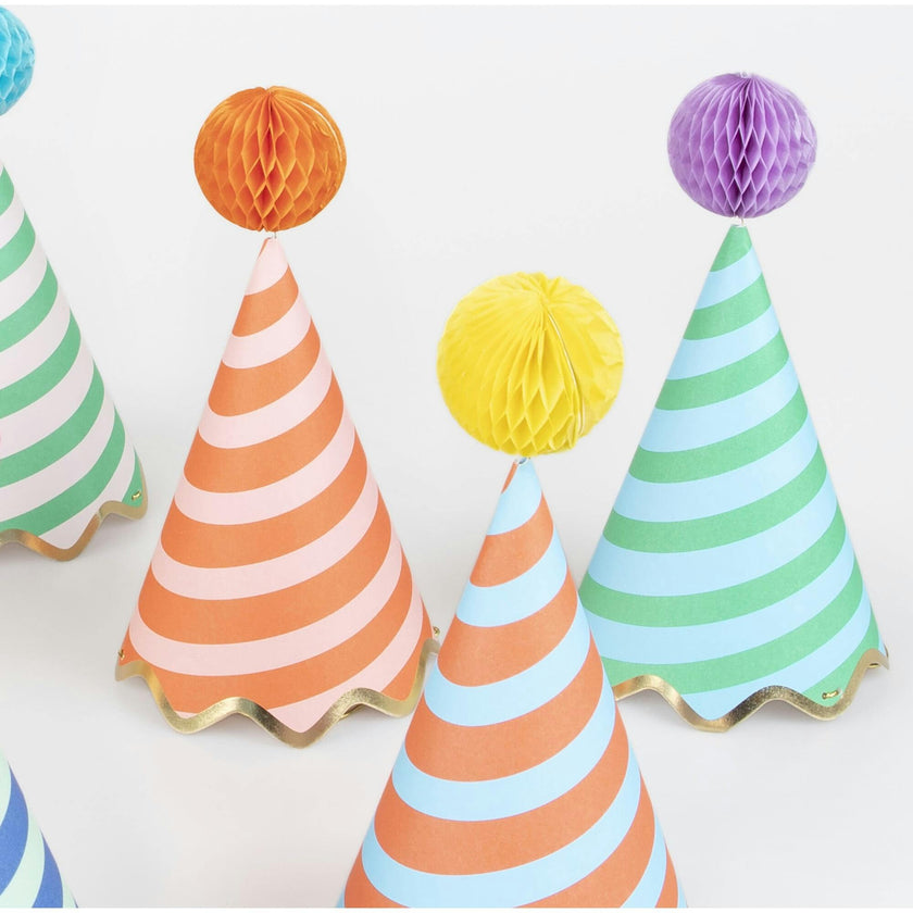 Stripe Party Hats