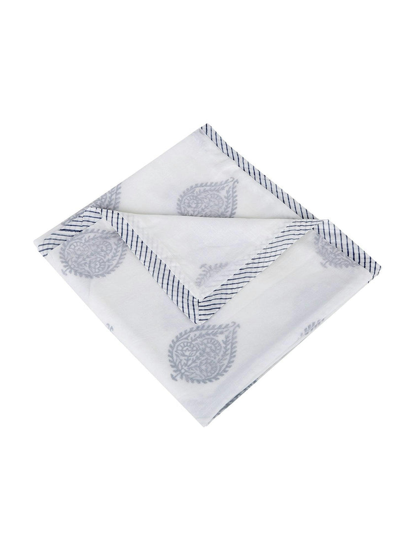 Luxe Natural Cotton Receiving Blanket
