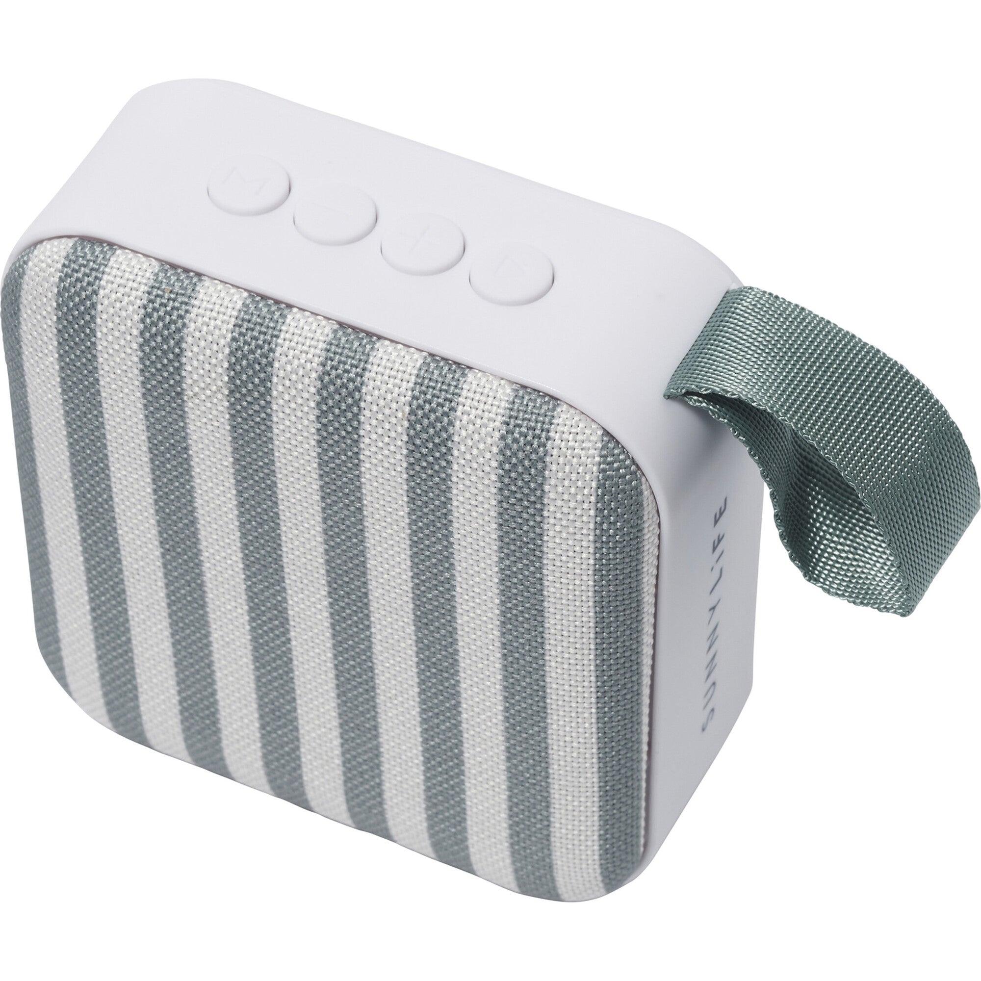 Sunnylife: Portable Travel Speaker - The Vacay Olive Stripe