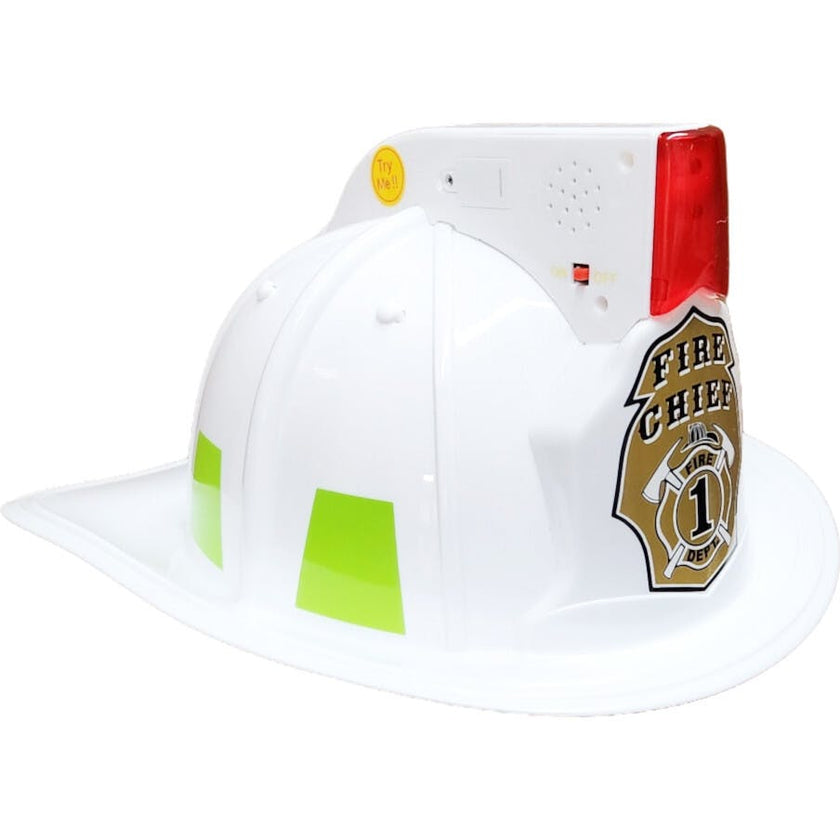 Jr. Fire Chief Helmet with Light & Sound