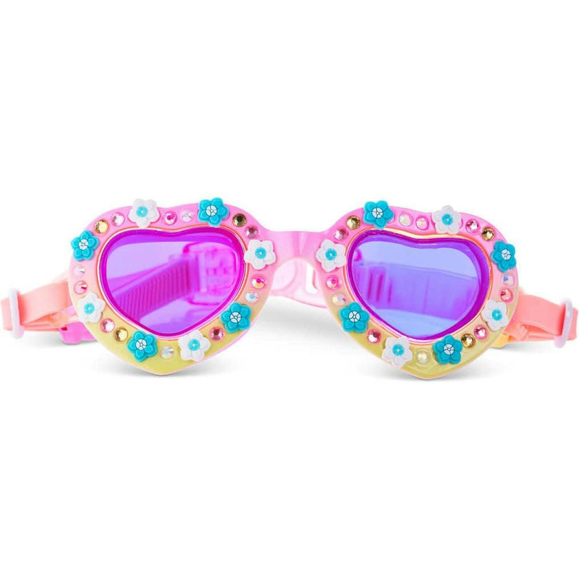 Daisies at Dawn Kids’ Swim Goggles