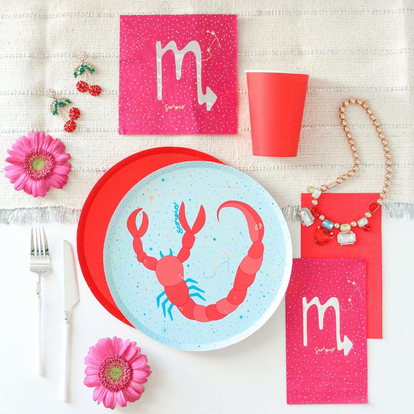 Zodiac Scorpio Guest Napkins