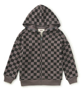 Easy Fit Hoodie, Checkerboard