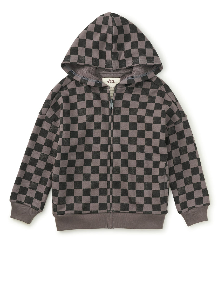 Easy Fit Hoodie, Checkerboard