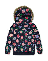 Two Piece Discover Snowsuit Blue Floral Print
