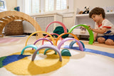 Avenlur Wooden Rainbow Stacker Blocks