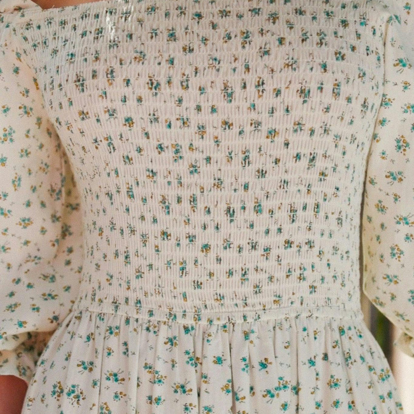 Madeline Dress in Blue