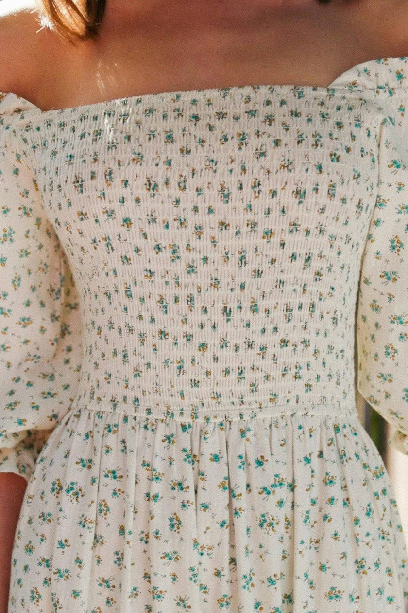 Madeline Dress in Blue