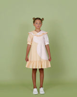 Lily dress (cantaloupe/blush pink)