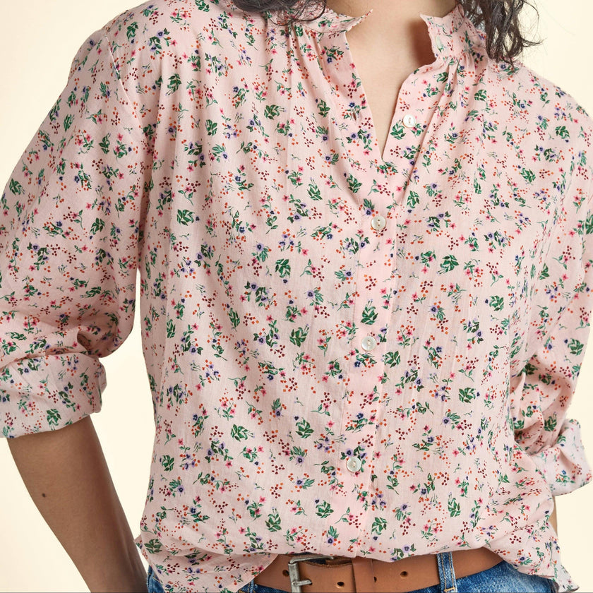 Womens Josephine Top - Mini Cottage Floral