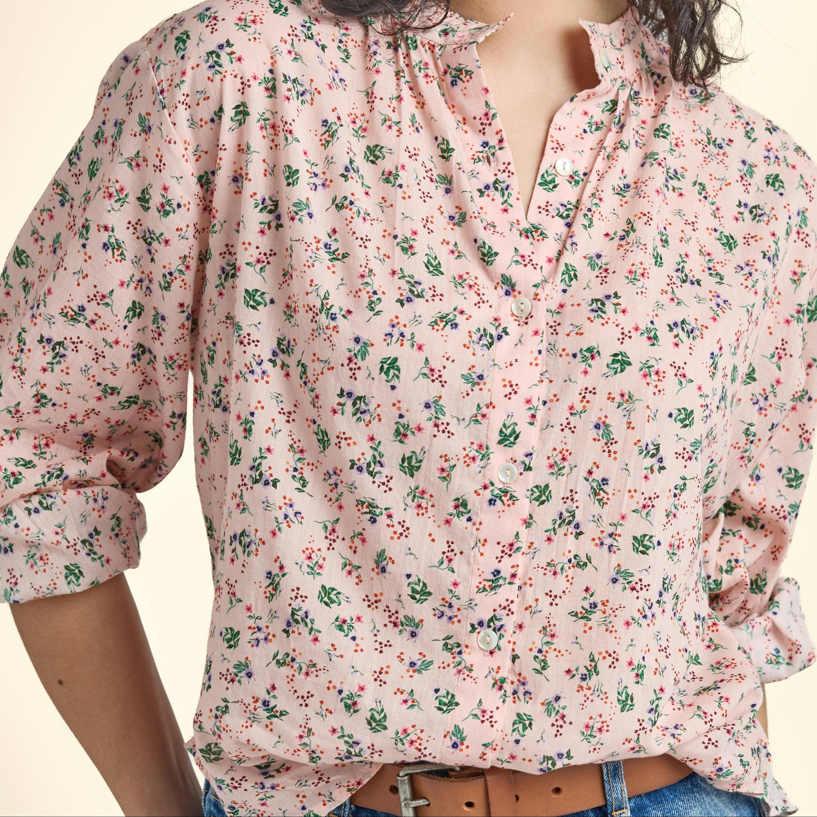Womens Josephine Top - Mini Cottage Floral