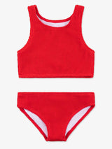 Meredith - Crinkle Two Piece Tankini Swimsuit