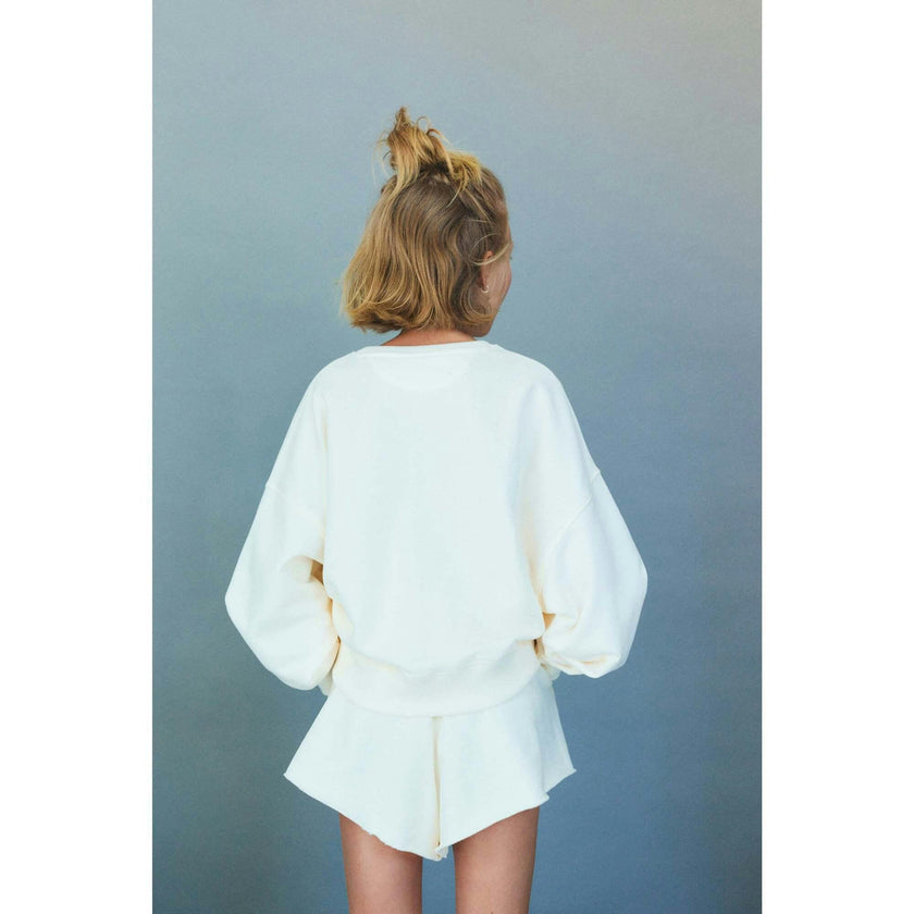 Mazus Teen Short  Ecru