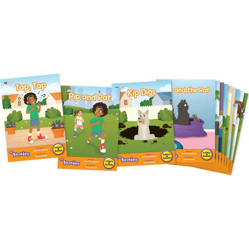 Beanstalk Books: The Beanies Hi-Lo Diversity Decodables - Phase 2 Set 2