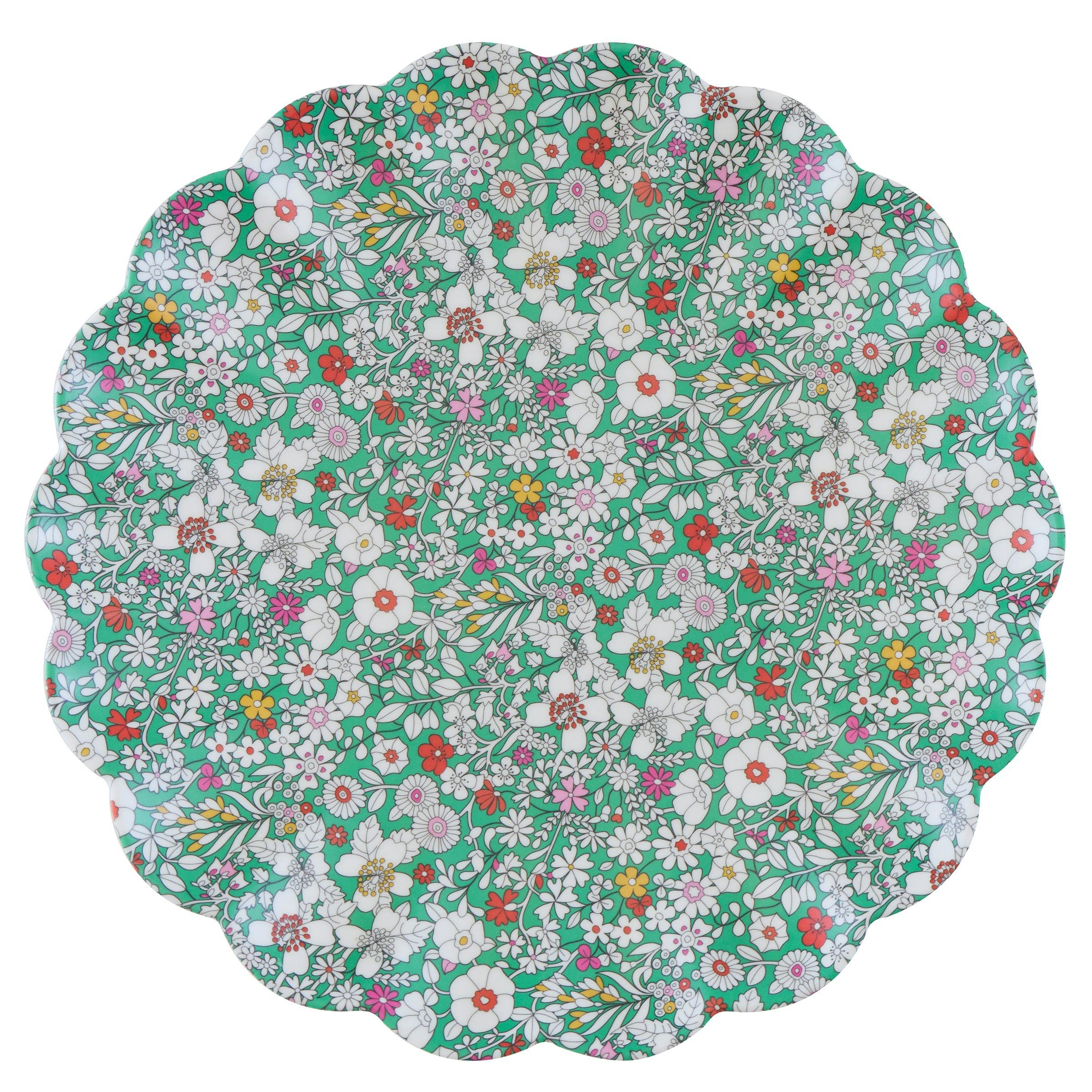 Meri Meri x Liberty Garden Party Reusable Large Plates