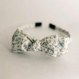 Three Little Bows Headband-Bluebell Charm
