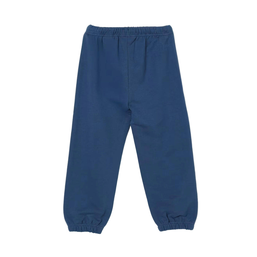 Blue Overlogo Sweatpants