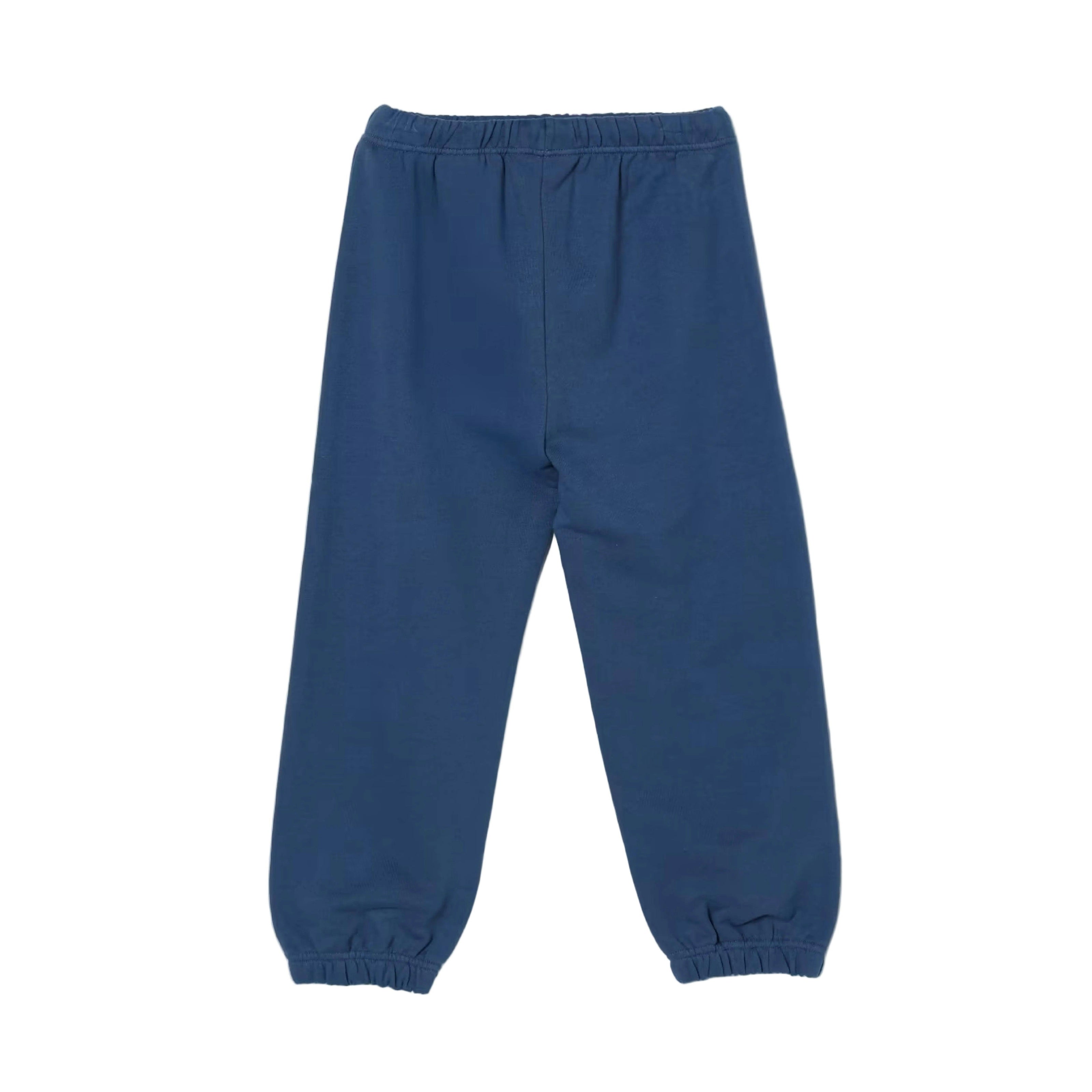 Blue Overlogo Sweatpants