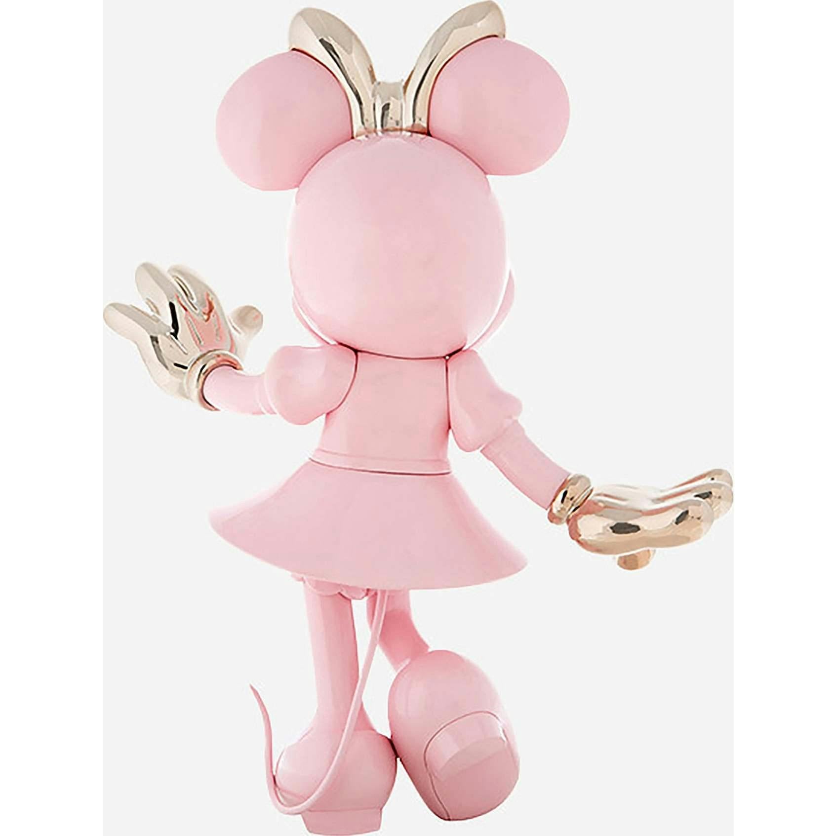 Minnie WELCOME Pastel Pink & Gold 12in