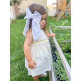White Jaylin Hair Bow