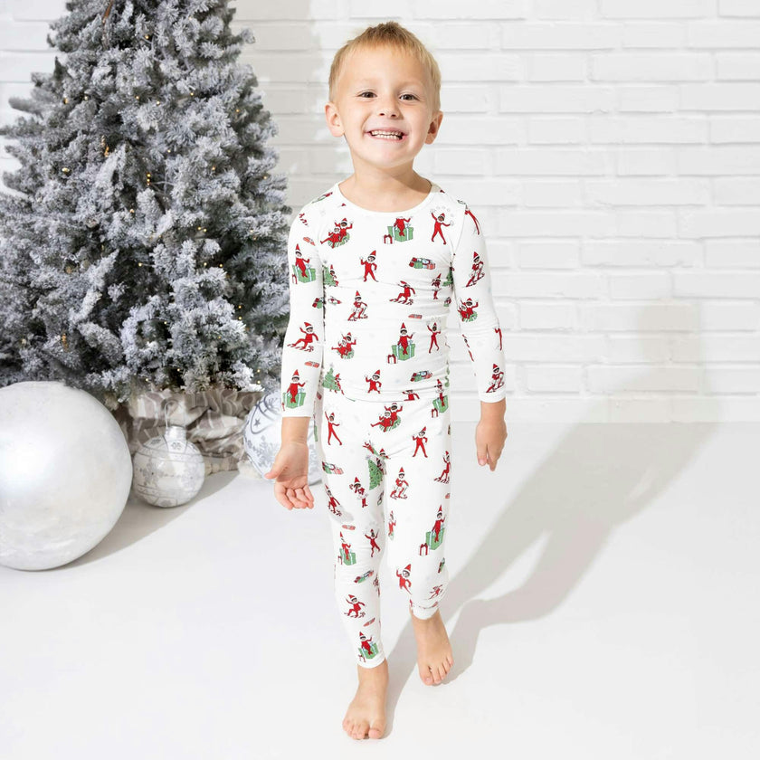 The Elf On The Shelf Bamboo Kids Pajamas