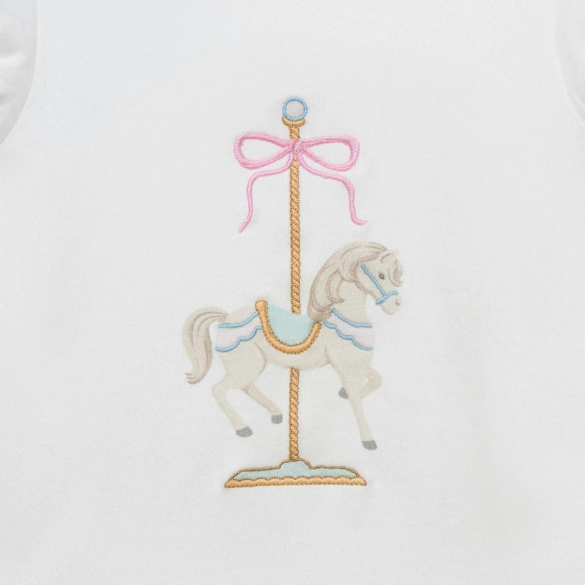 Carousel Horse Jersey Top