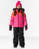 Two Piece Play Snowsuit Bright Pink