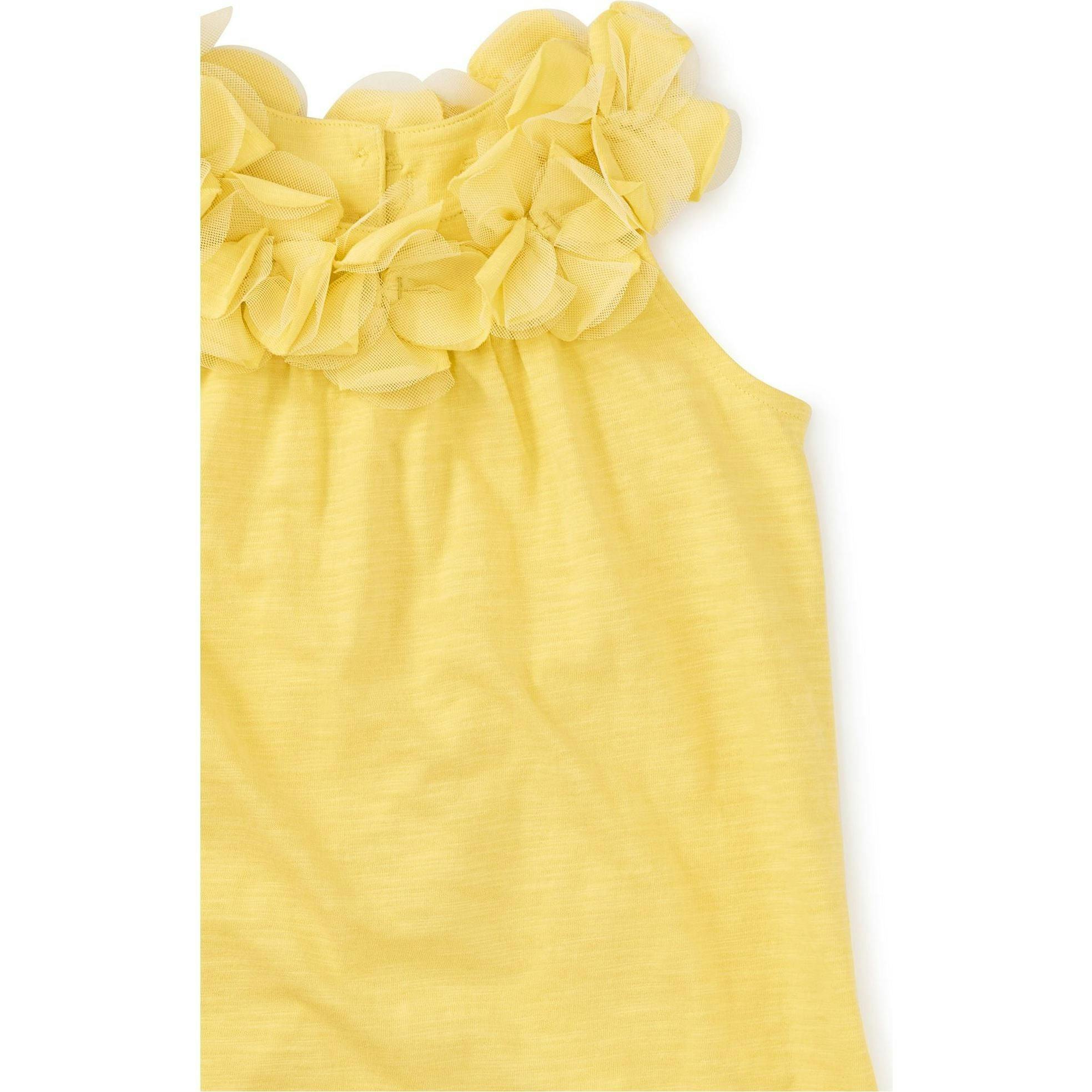 Blooming Lily Shift Dress, Yellow