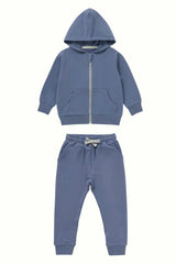 Organic Cotton Explorer Zip Hoodie & Sweatpants Set